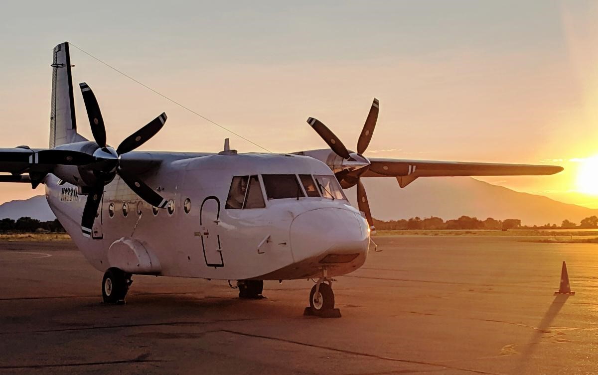 5 Blade CASA Texas Turbine Sunset