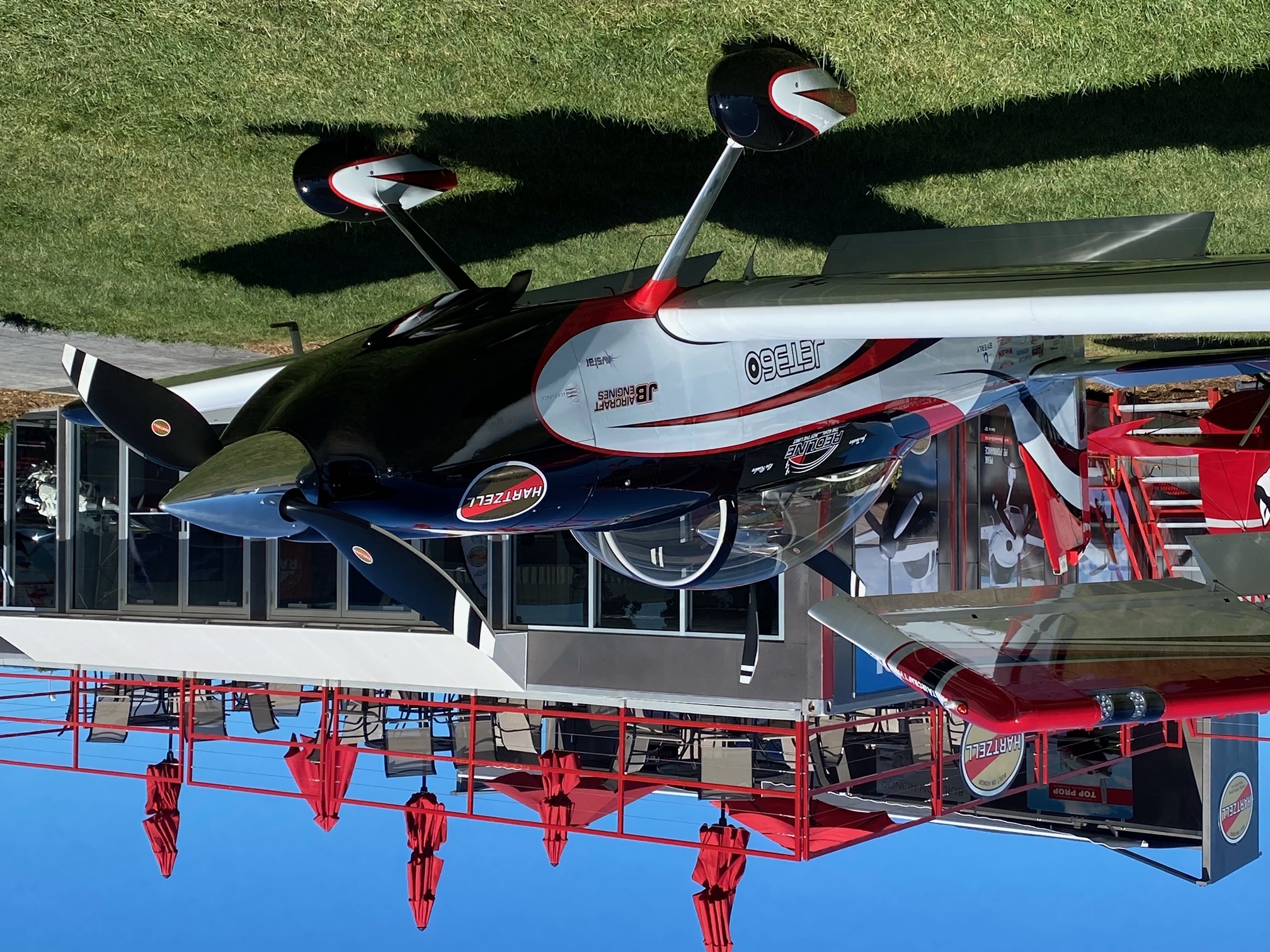 Redlines air show Van's RV8 at Oshkosh 2022