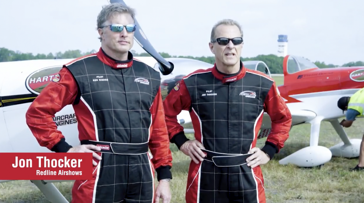 Redline Airshow pilots